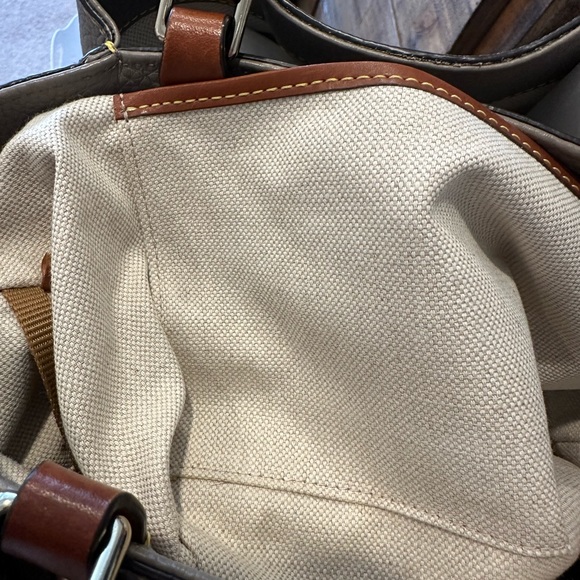 SOLD - Dooney Pebbled Grain Barlow bag- Taupe - Picture 15 of 15
